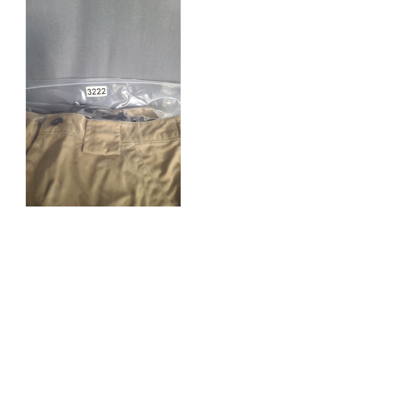 Vintage Duluth Trading Pants Womens M 28x32 Dry on the Fly Regular Fit Mid Rise Cargo Pants Beige Nylon Canvas with Pockets Size 32" / US 10 / IT 46 - 9 Thumbnail
