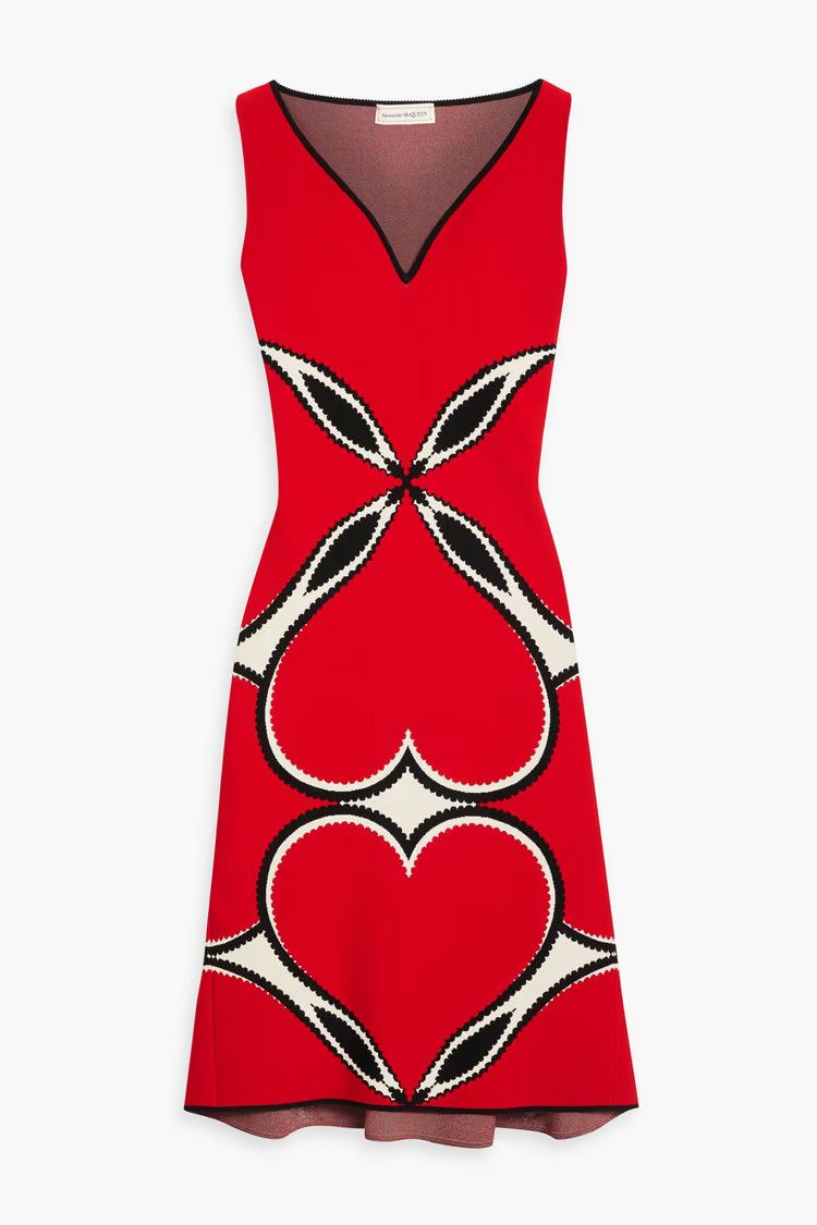 Alexander McQueen o1y0325 Midi Dress in Multicolor Size XS / US 0-2 / IT 36-38 - 1 Thumbnail