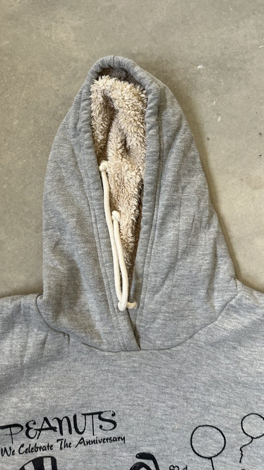 Peanuts VINTAGE SHERPA PEANUTS HOODIE Size US M / EU 48-50 / 2 - 5 Thumbnail