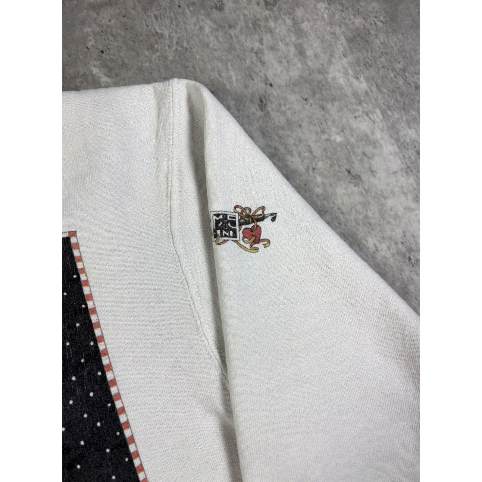 Fruit Of The Loom Vintage 80s Polar Bear Christmas Snowflake Sweatshirt White Pullover L Size US L / EU 52-54 / 3 - 4 Thumbnail