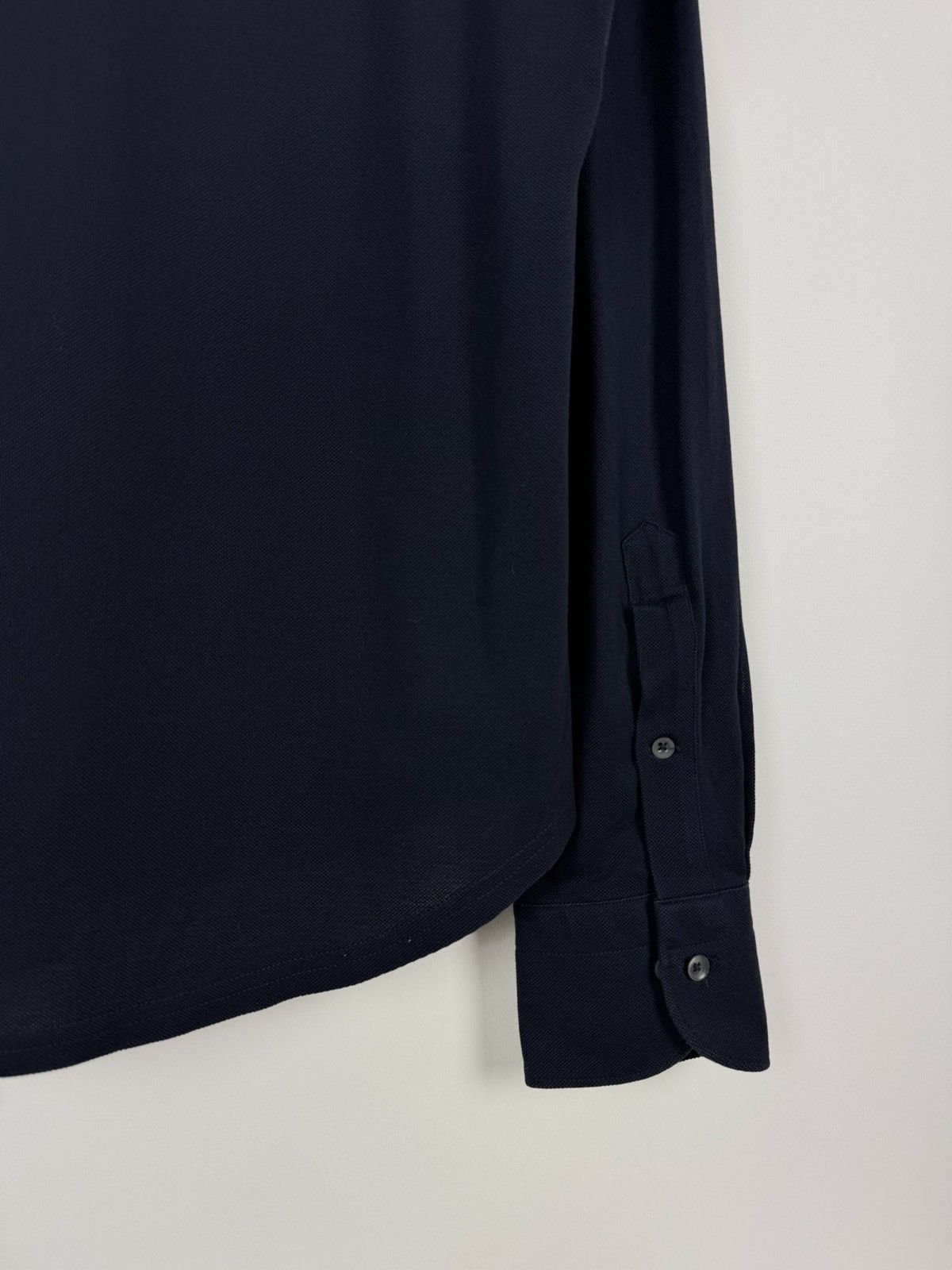 Suitsupply Suitsupply Pure Cotton Collar Long Sleeve Polo Size US M / EU 48-50 / 2 - 11 Thumbnail