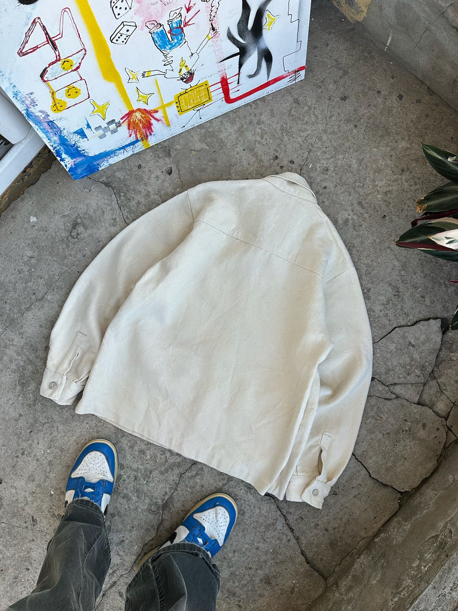 Vintage Vintage 90s Hemp Weed Logo work chore Jacket Size US M / EU 48-50 / 2 - 20 Thumbnail