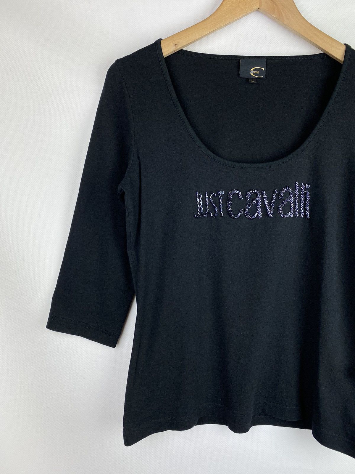 Just Cavalli × Vintage Just Cavalli vintage ladies studded tunic blouse size Xl Size XL / US 12-14 / IT 48-50 - 2 Thumbnail