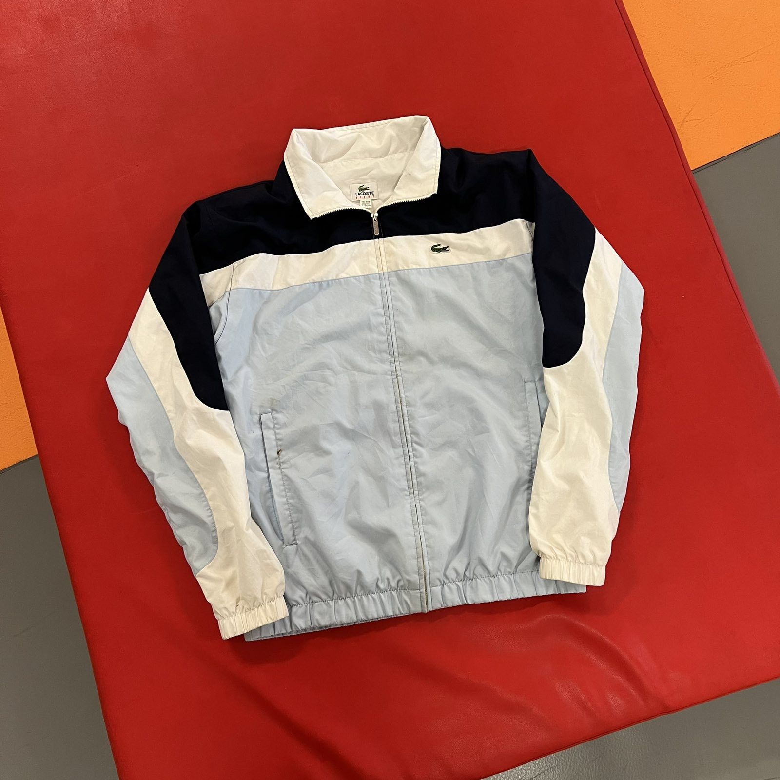 Lacoste Y2K Vintage Lacoste Jacket France Drill Hype Sz S Size US M / EU 48-50 / 2 - 1 Thumbnail