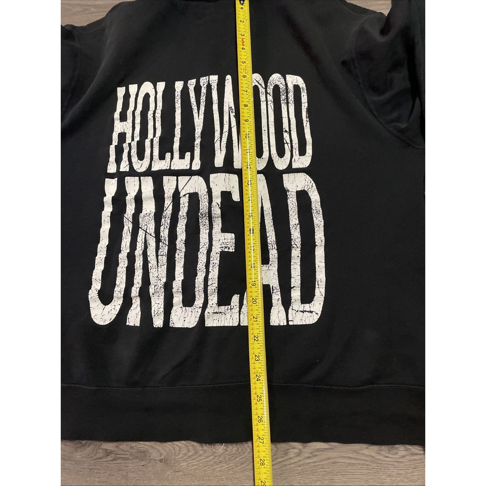 Other Vtg Hollywood Undead Mirror Dove Zip Up Hoodie 2XL Black Size US XXL / EU 58 / 5 - 17 Thumbnail