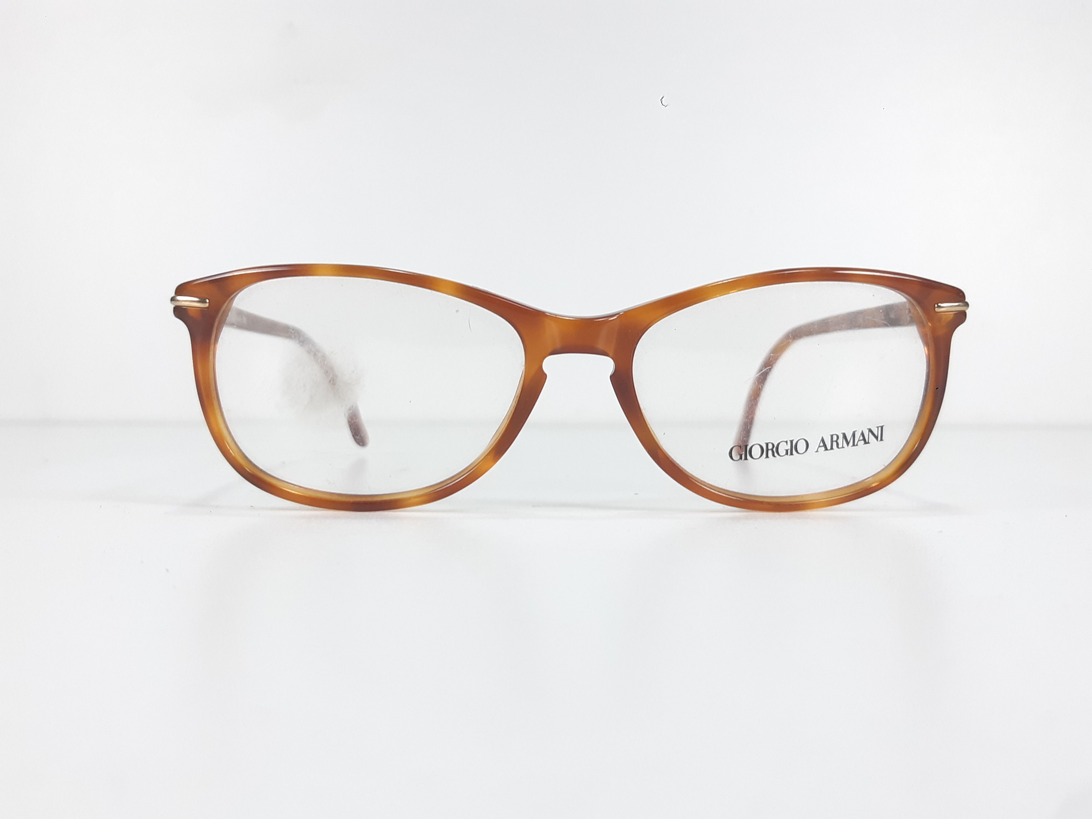 Giorgio Armani GIORGIO ARMANI 372 Italy Tortoise Glasses Frame NEW Size ONE SIZE - 2 Thumbnail
