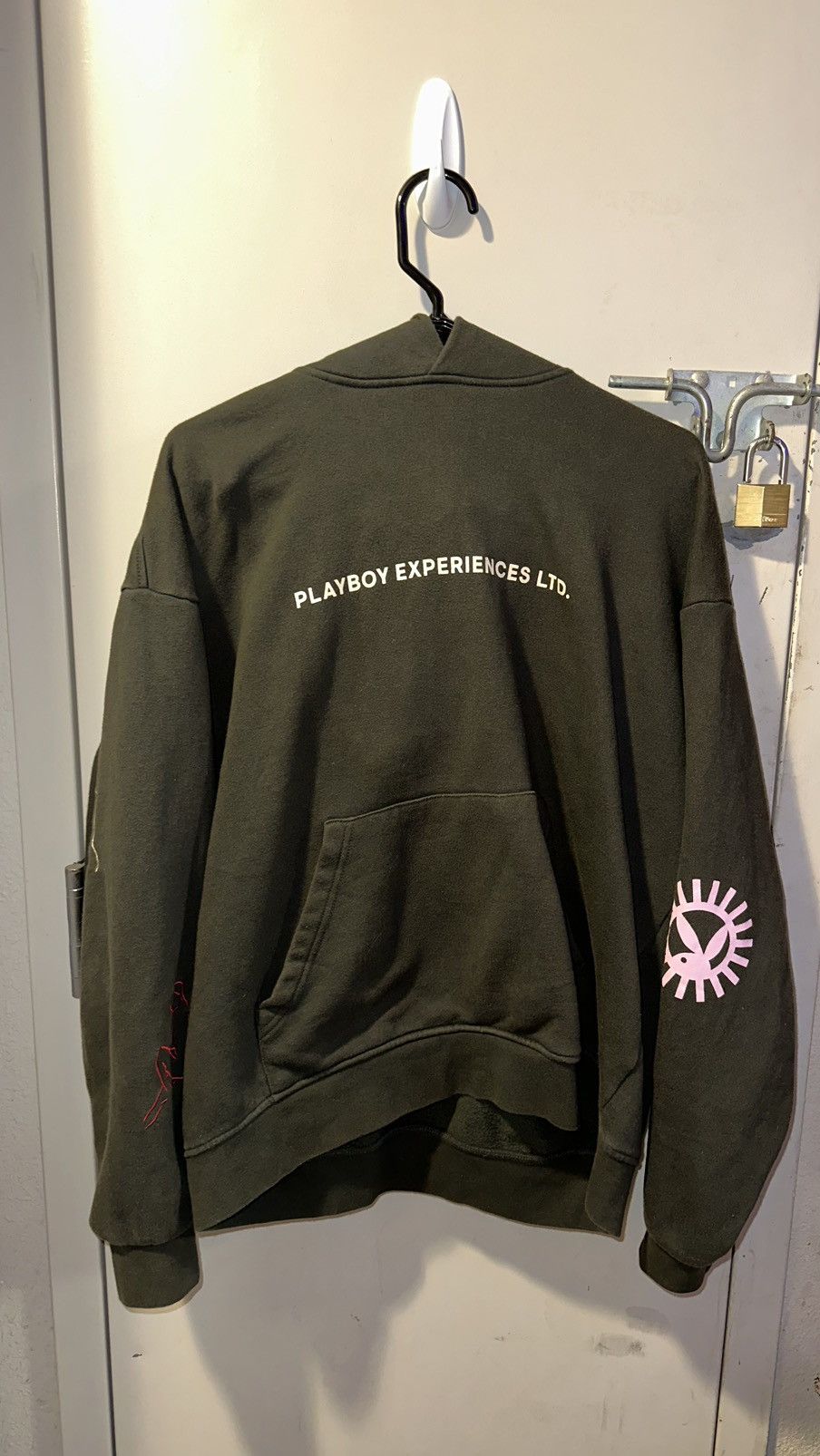 Playboy Olive Green Playboy Sweater | Grailed