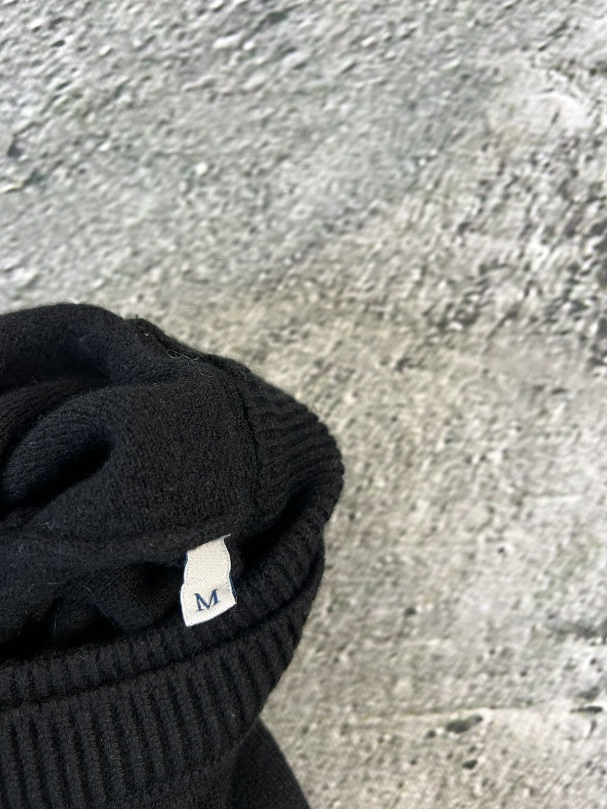 Moncler Moncler black sweater knit flared nylon hem shiny Size M / US 6-8 / IT 42-44 - 14 Thumbnail