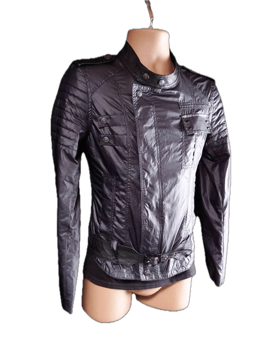 Roen Roen Mainline Deerskin Panel Biker Jacket K11 Size US S / EU 44-46 / 1 - 2 Thumbnail