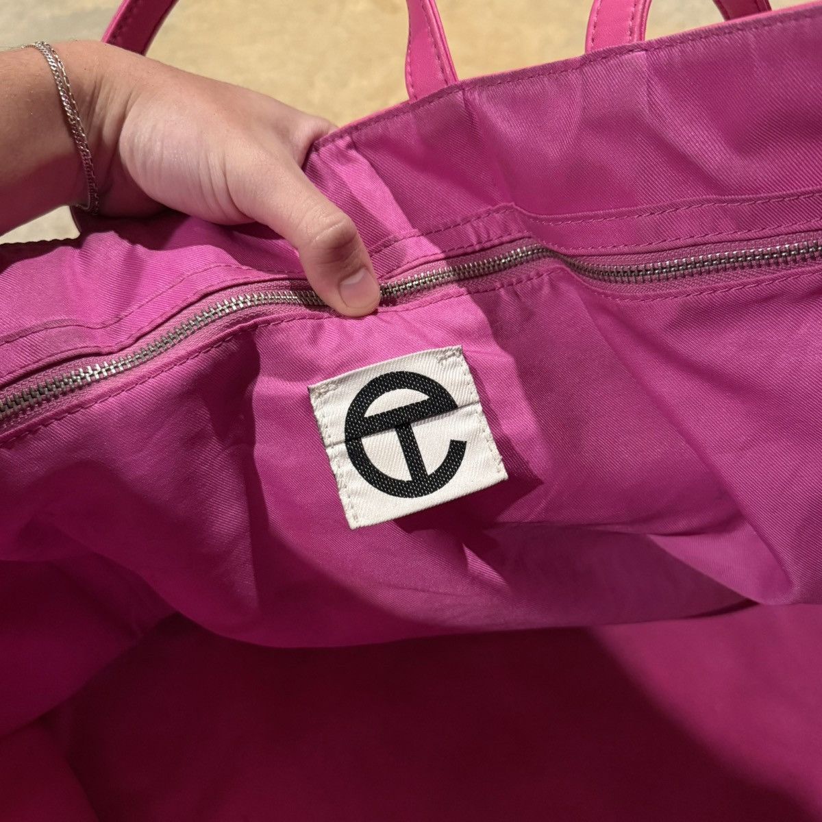 Telfar Telfar Shopping Tote Bag Azalea Pink Vegan Leather Large Size ONE SIZE - 12 Thumbnail