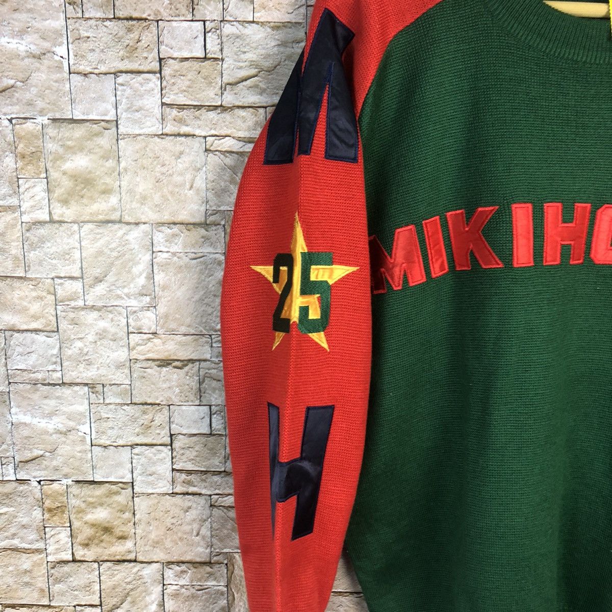 Japanese Brand × Vintage Miki House Green/Red Sweatshirt #A754 Size US M / EU 48-50 / 2 - 12 Thumbnail