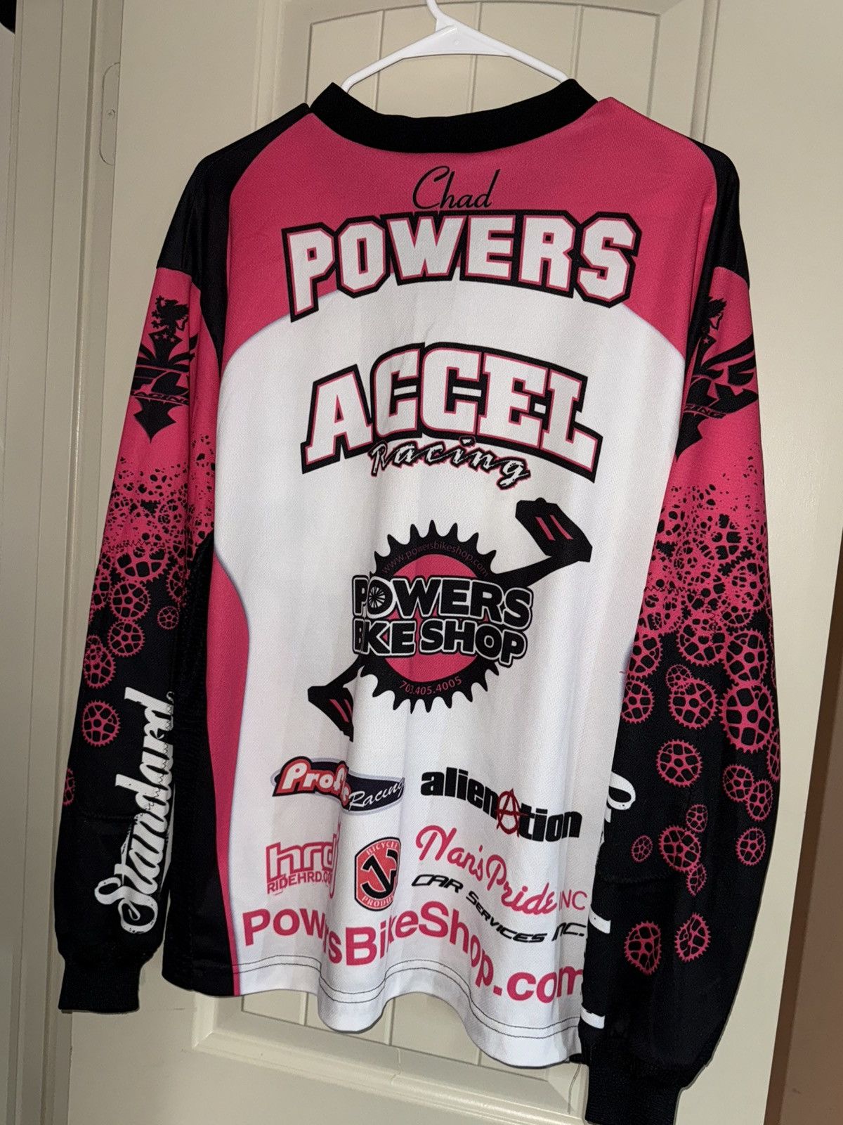 Vintage ACCEL Racing Jersey Size US XL / EU 56 / 4 - 2 Thumbnail