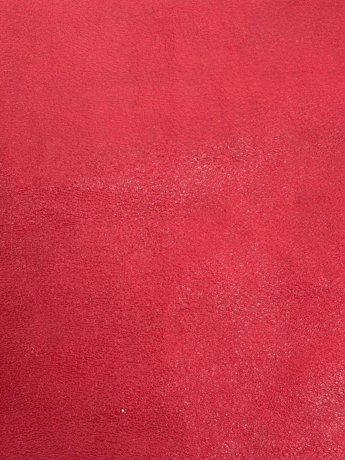 Prada 2000s Prada Red Glamour Long Leather Skirt Size 26" / US 2 / IT 38 - 8 Thumbnail