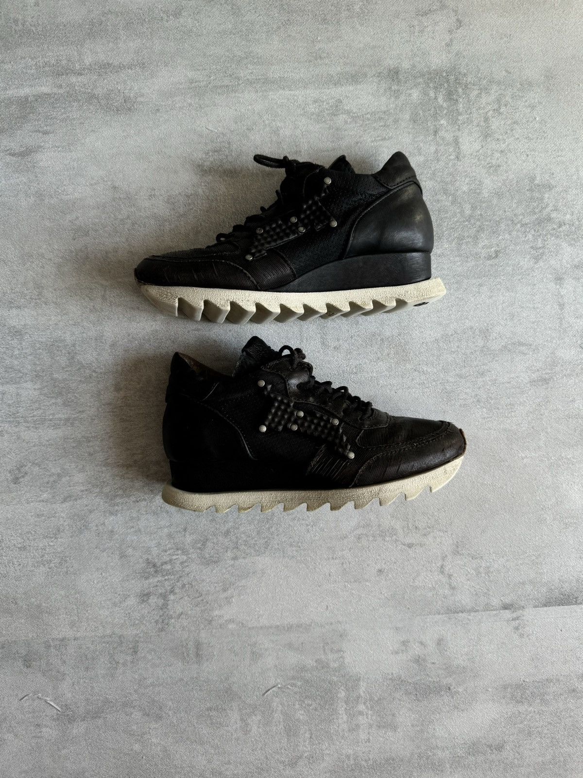 A.S.98 A.S.98 Leather Sneakers avant garde Womens Size 37 Size US 6 / IT 36 - 1 Thumbnail