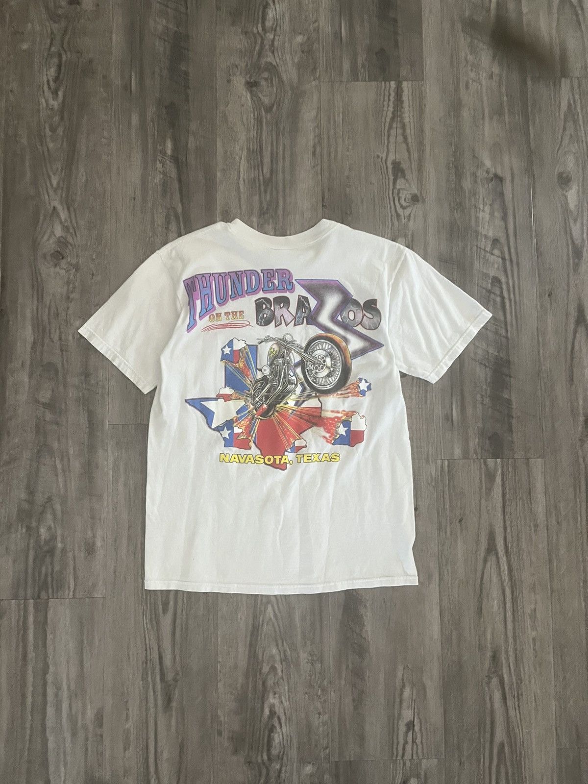 Harley Davidson Vintage 90s Texas Biker Tee Size US M / EU 48-50 / 2 - 1 Thumbnail