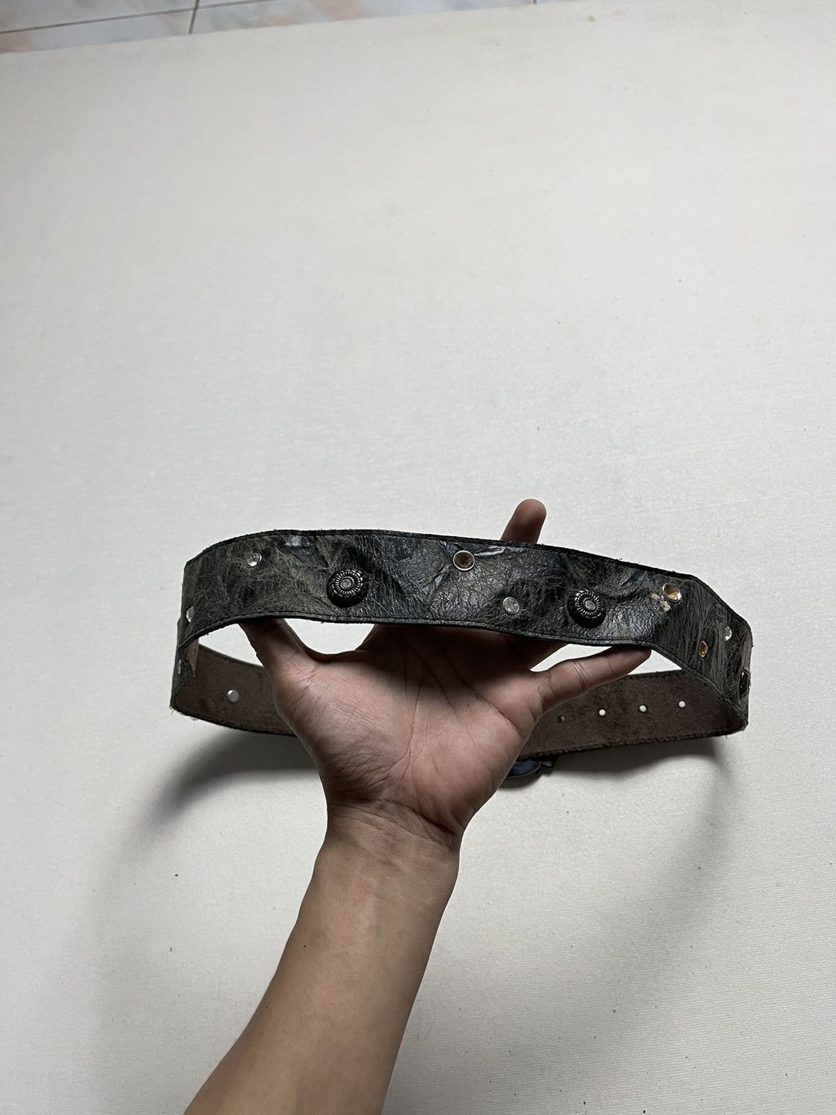Japanese Brand Vintage crystall belts Size ONE SIZE - 4 Thumbnail