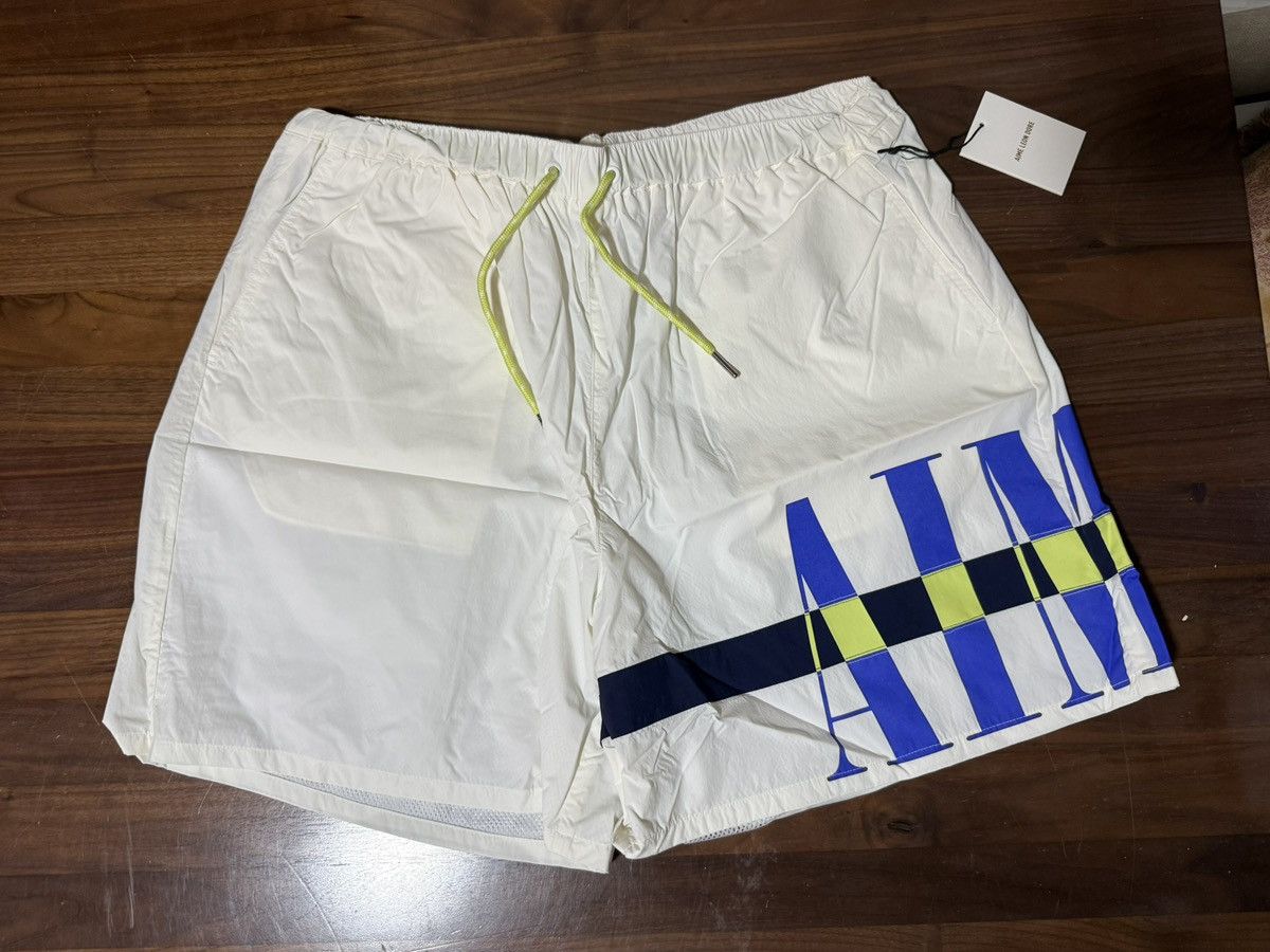 Aime Leon Dore Aime Leon Dore Aimé Colorblock Nylon Logo Short White Sz XL Size US 36 / EU 52 - 1 Thumbnail