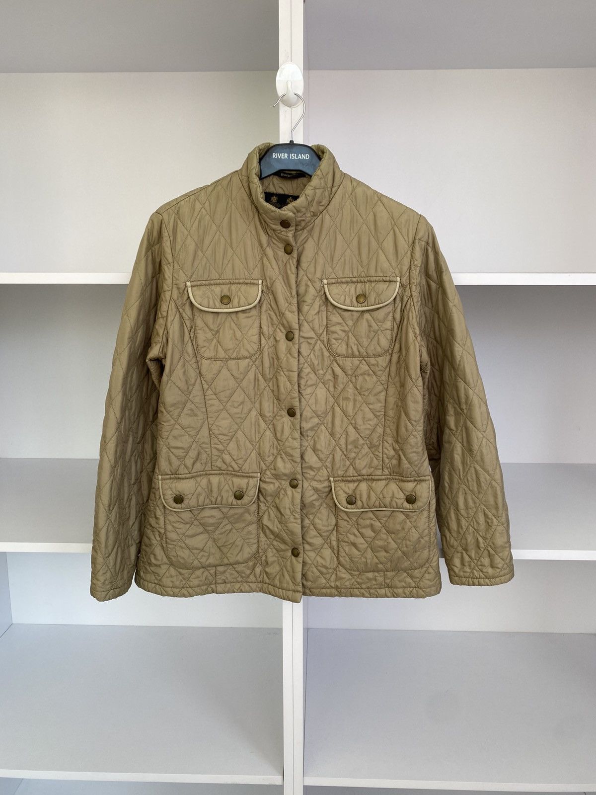 Barbour Vintage Barbour womens quilted jacket Size L / US 10 / IT 46 - 1 Thumbnail