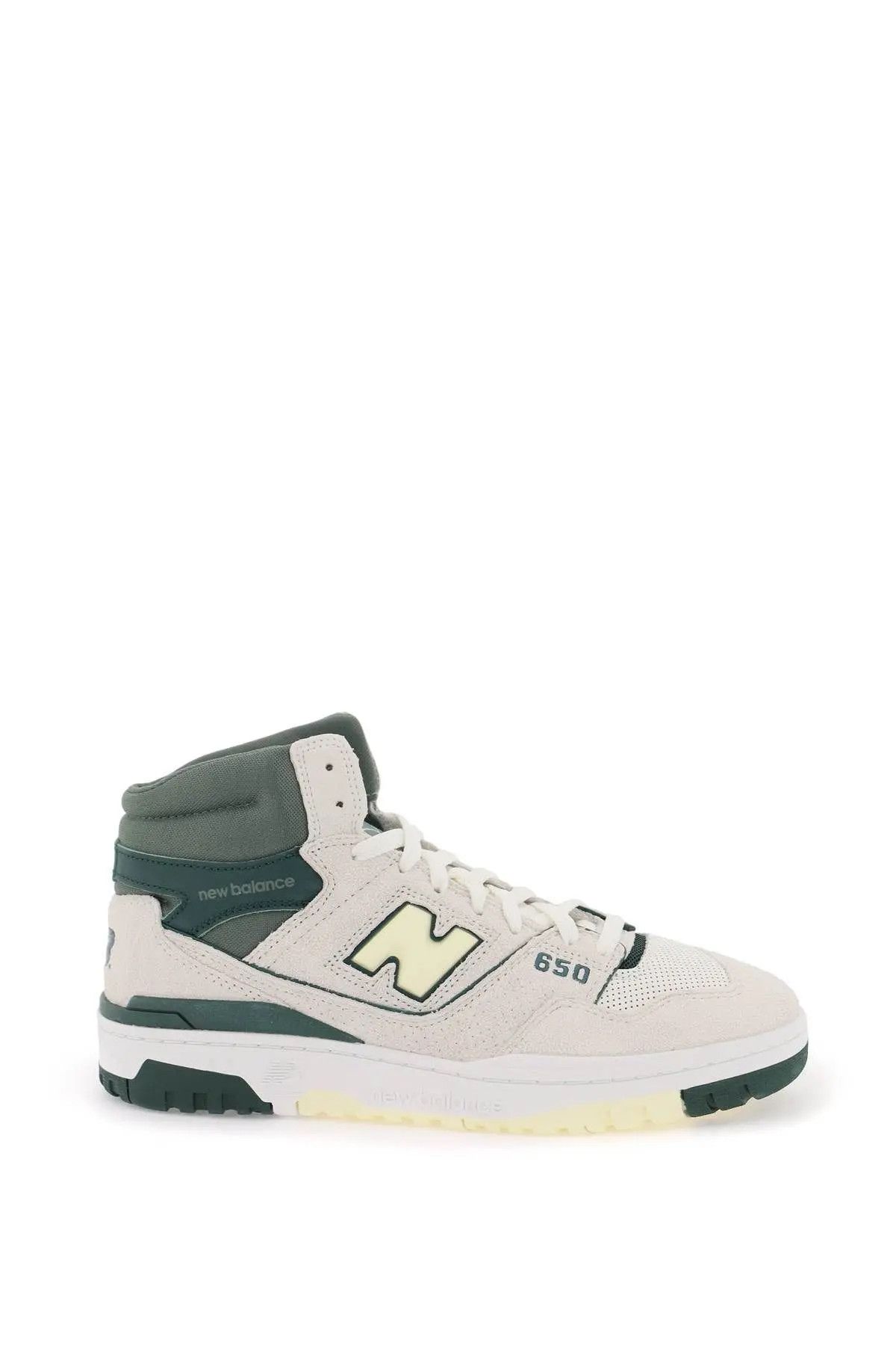 image of New Balance O1S22I1N0324 650 Sneakers In Grey Green, Men's (Size 12)