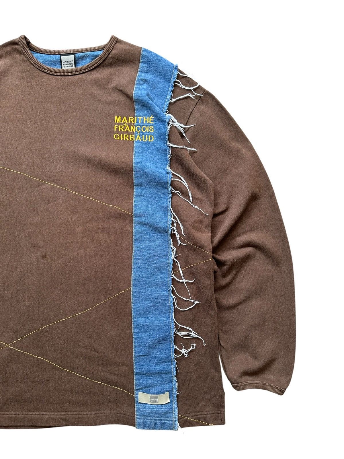 Marithe + Francois Girbaud 00's Marithe Francois Girbaud sweatshirt archive Size US XXL / EU 58 / 5 - 4 Thumbnail