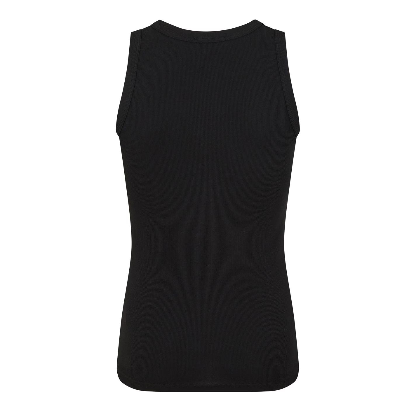 Alexander McQueen o1g2r1mq0326 Logo Fitted Tank Top in Black Size US M / EU 48-50 / 2 - 2 Thumbnail