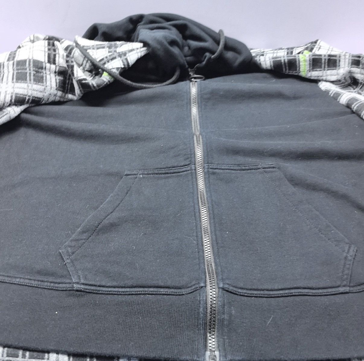 Off-White Off-White Plaid Check Pattern Layered Shirt Jacket Size US S / EU 44-46 / 1 - 11 Thumbnail