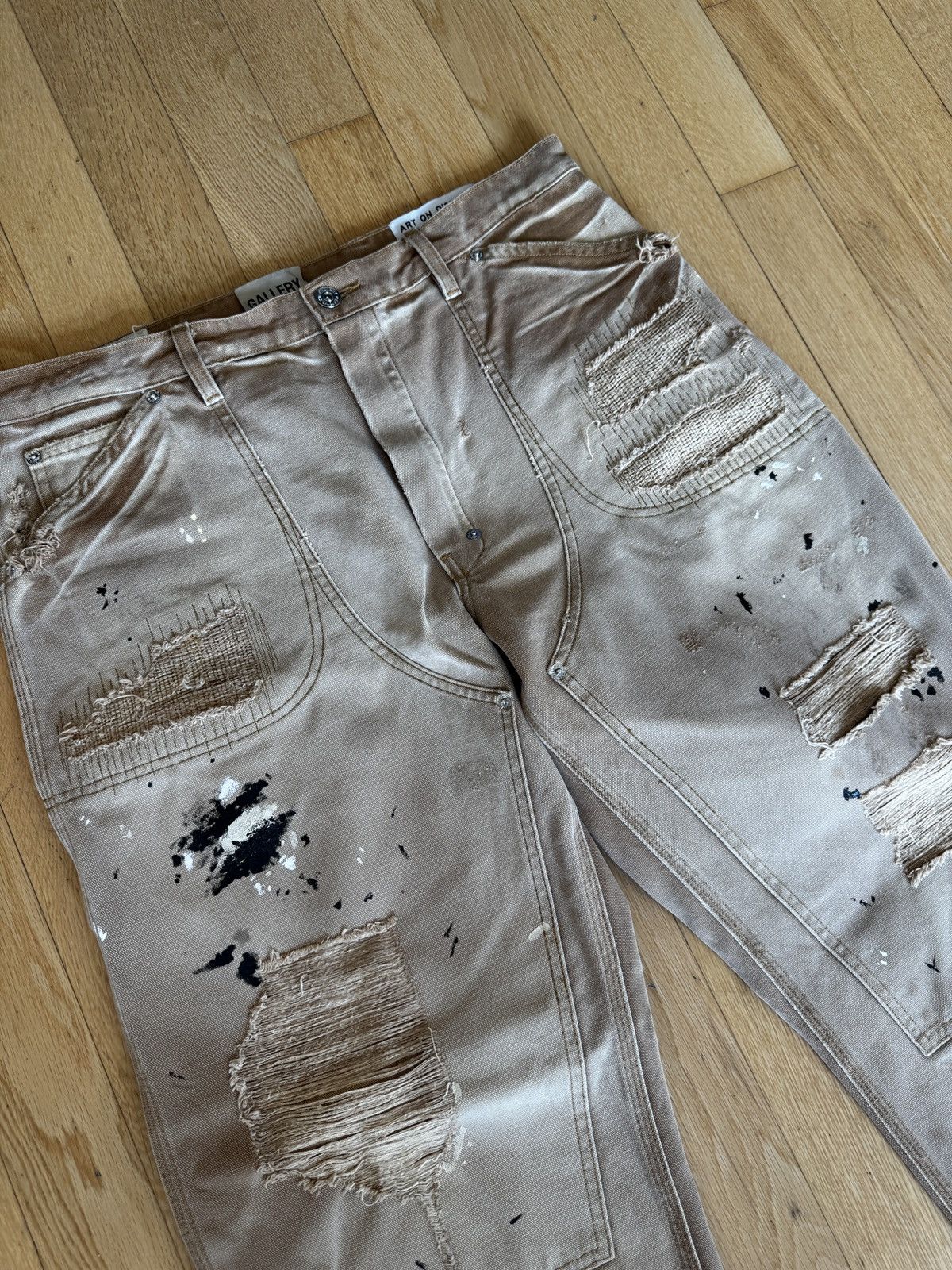 Gallery Dept. Gallery Dept Branko Carpenter Pants Tan 34/34 Size US 34 / EU 50 - 2 Thumbnail
