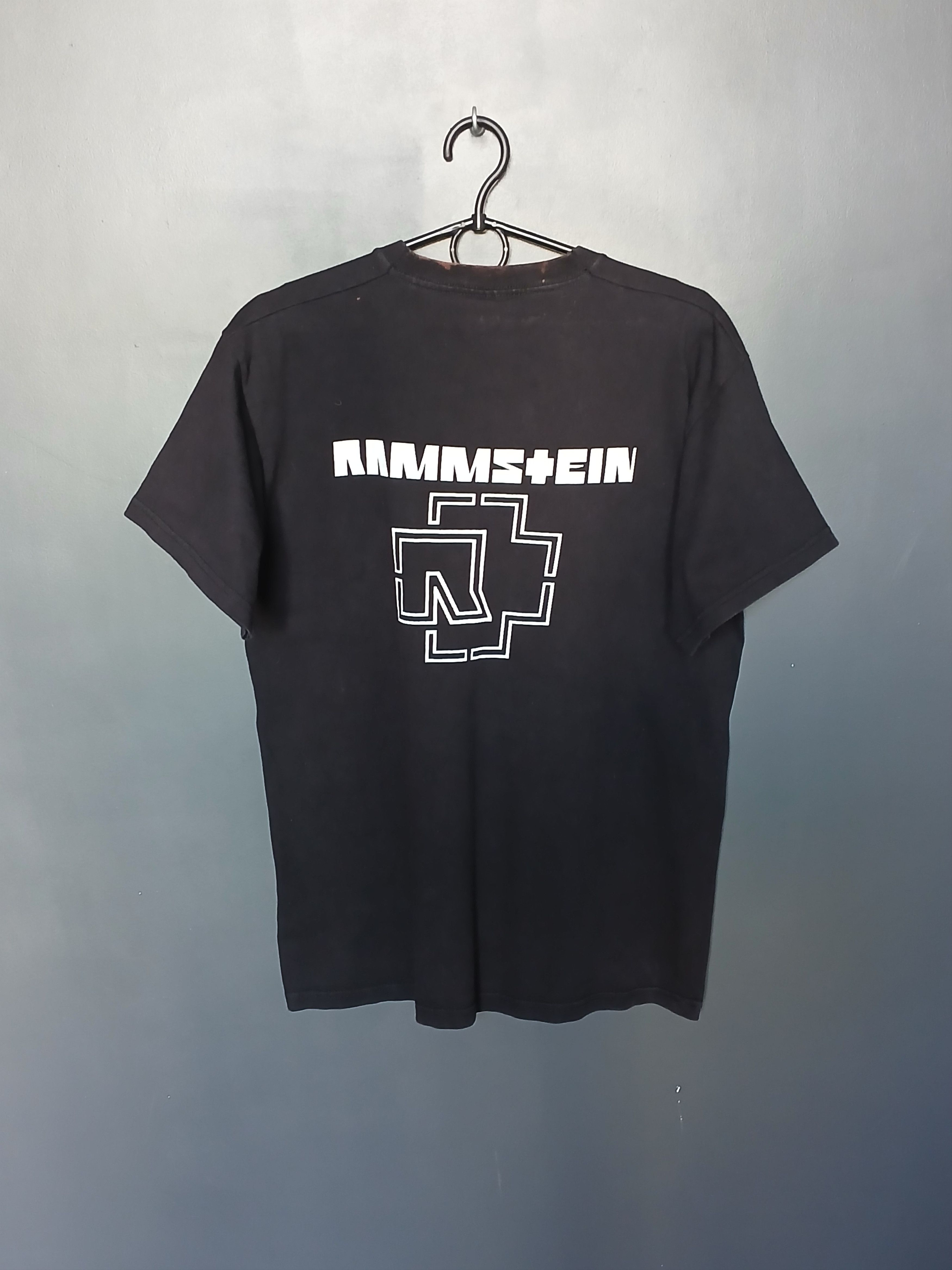 Band Tees Rammstein T-Shirt Size US M / EU 48-50 / 2 - 2 Thumbnail