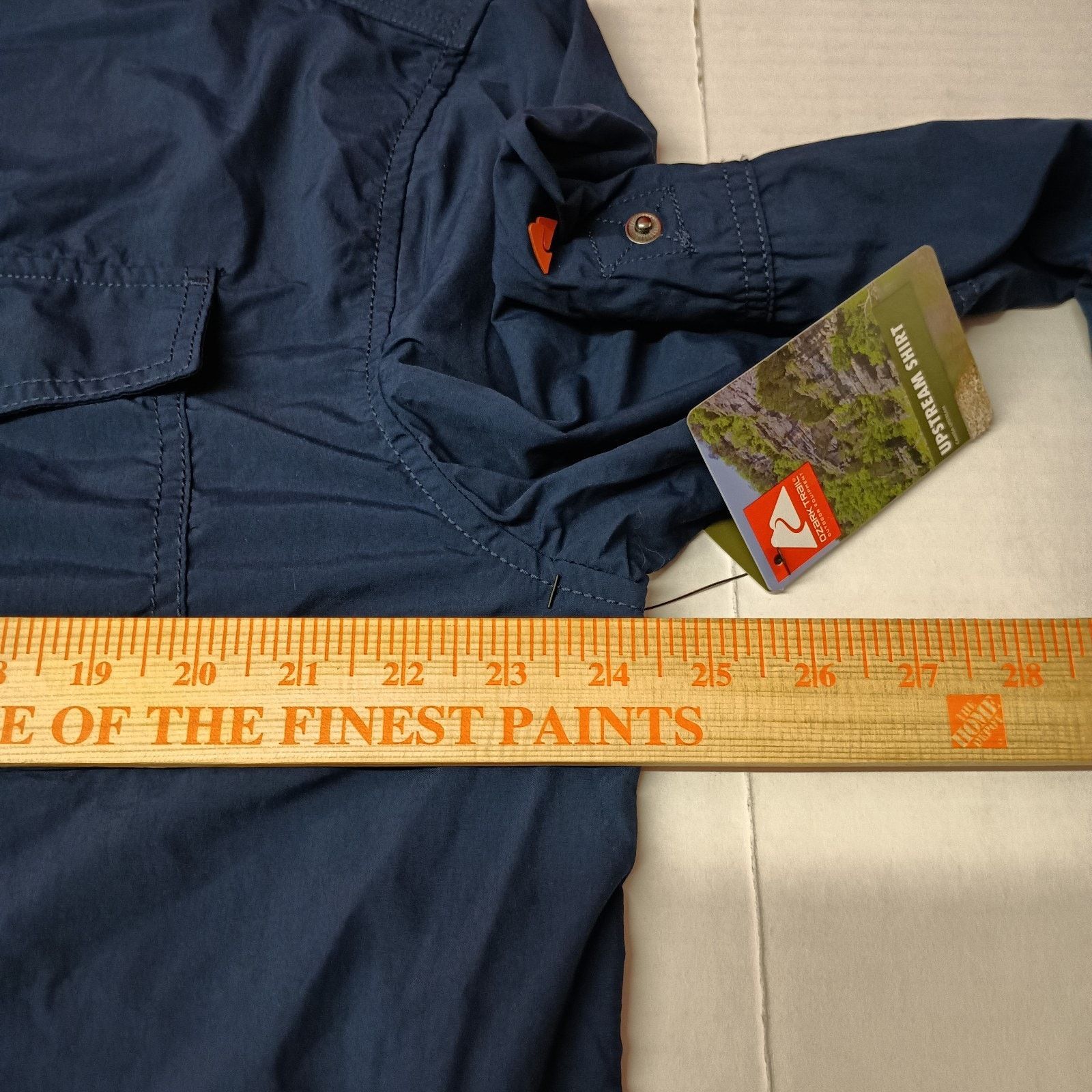 Other Ozark Trail Upstream Shirt Mens L Blue Vented Fishing UPF 50 Size US L / EU 52-54 / 3 - 6 Thumbnail