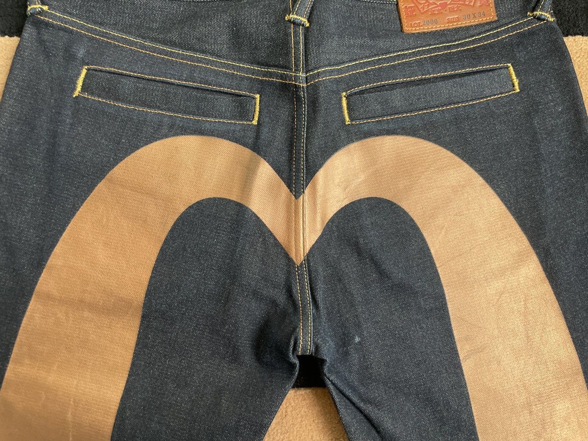 Evisu × Japanese Brand EVISU golden daicock style jeans！size：30 Size US 30 / EU 46 - 7 Thumbnail