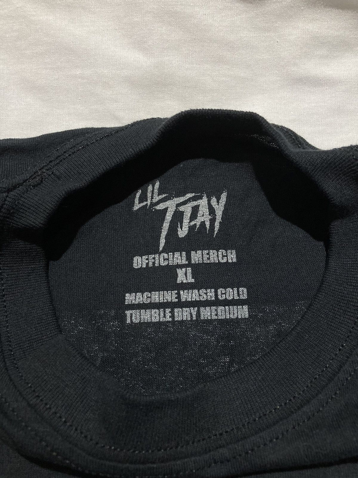 Lil Tjay State of Emergency T-shirt, size L, Official Merch!