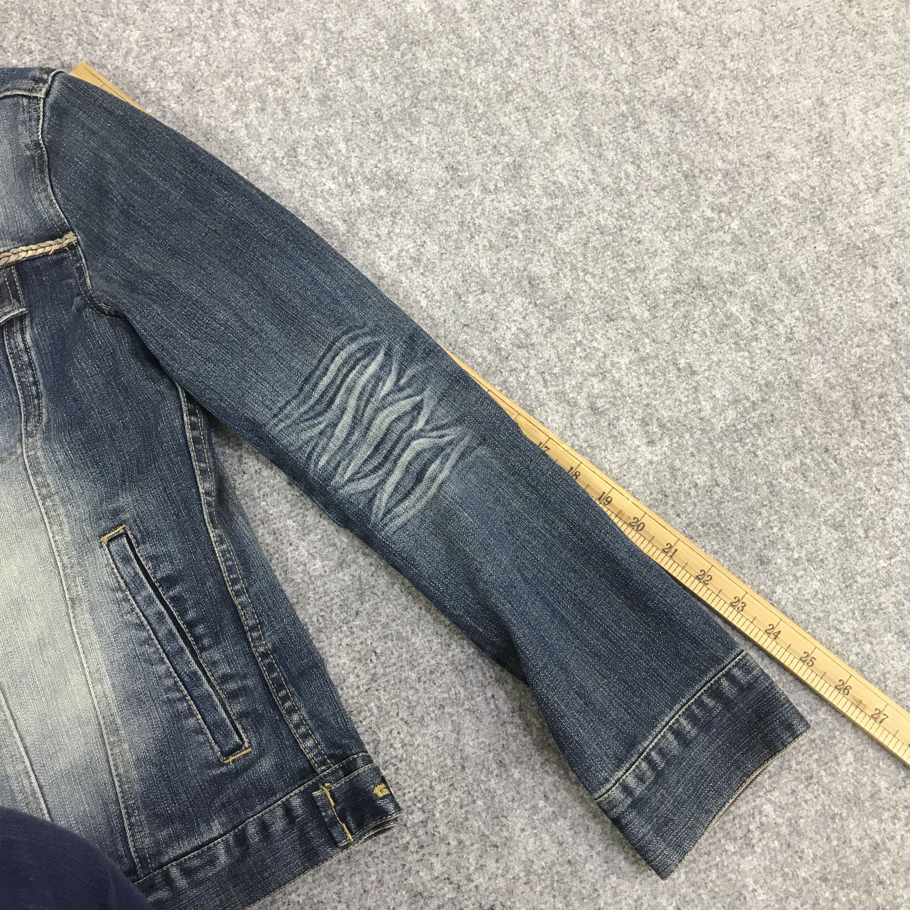 Tornado Mart GOTHIC STYLE TORNADO MART DENIM JACKET K78B9 Size US M / EU 48-50 / 2 - 6 Thumbnail