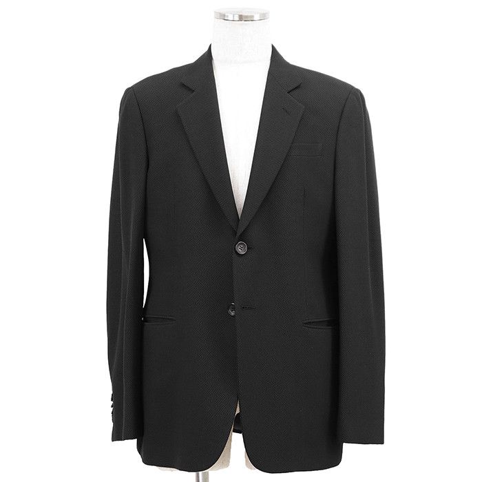 Giorgio Armani Giorgio Armani Giorgio Armani Virgin Wool Silk Jacket Textile Outerwear DUTY FREE for USA Size ONE SIZE - 1 Thumbnail