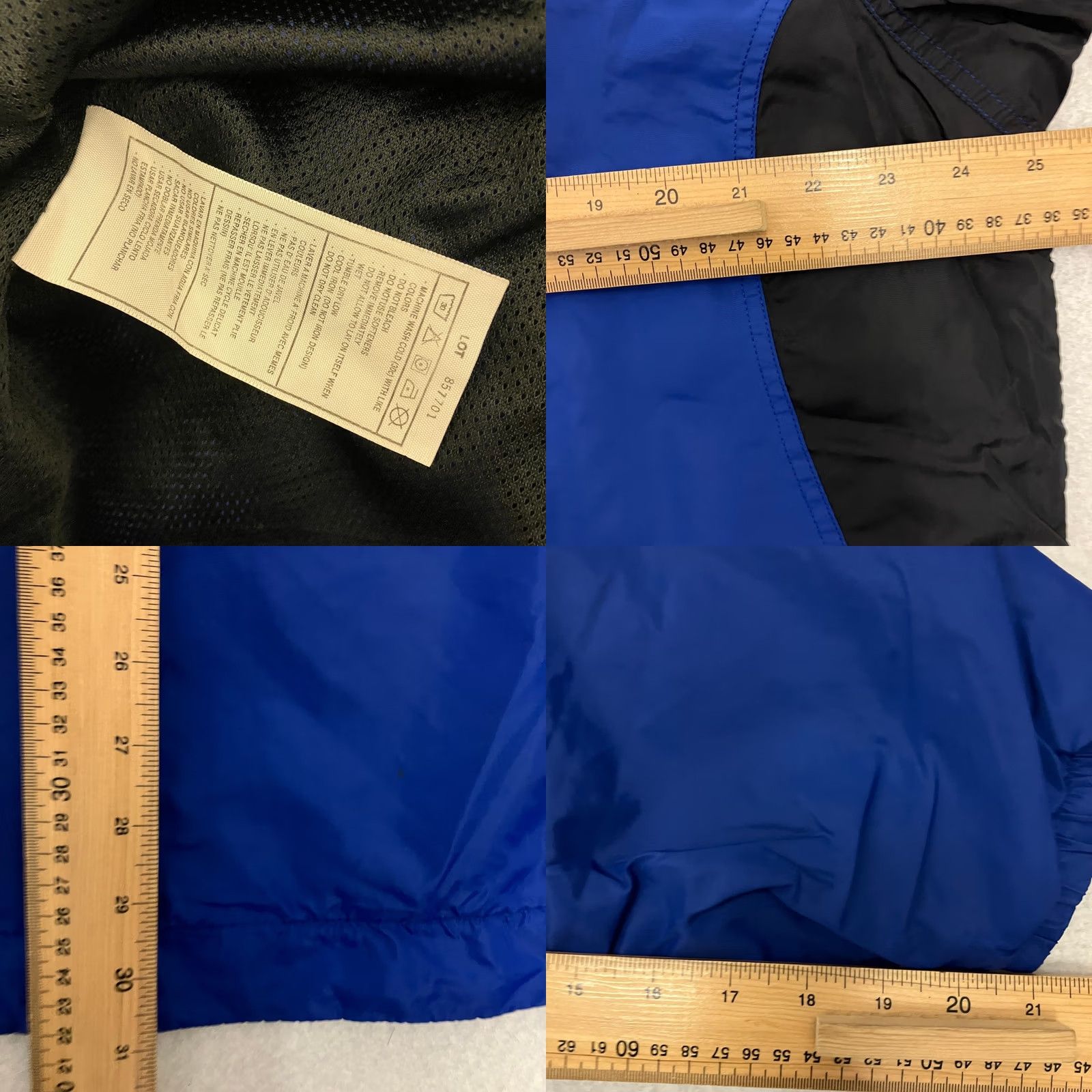 Nike VINTAGE Nike Team Air Force Falcons Jacket Mens L Blue Windbreaker Size US L / EU 52-54 / 3 - 8 Thumbnail