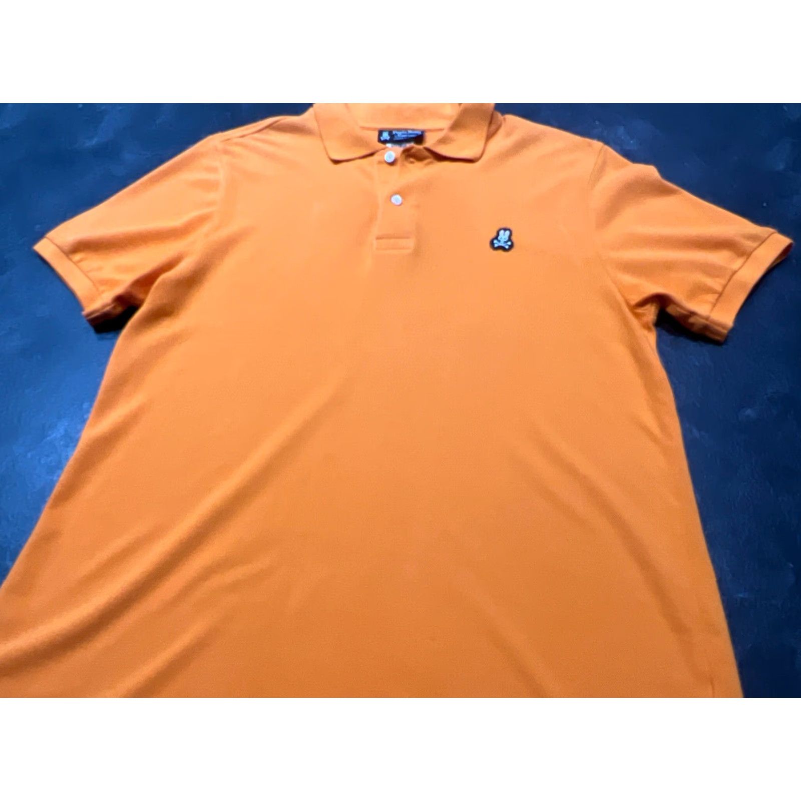 Psycho Bunny VINTAGE Psycho Bunny Polo Shirt Men Large Orange Short Sleeve Chilteron Size US L / EU 52-54 / 3 - 2 Thumbnail