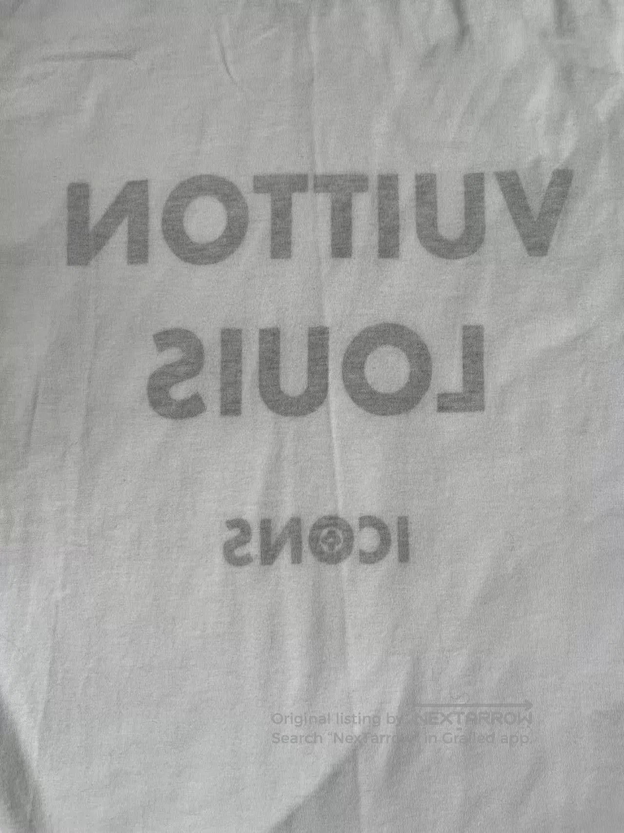 Louis Vuitton louis vuitton chain decor printed short sleeve tee. Size XS / US 0-2 / IT 36-38 - 3 Thumbnail