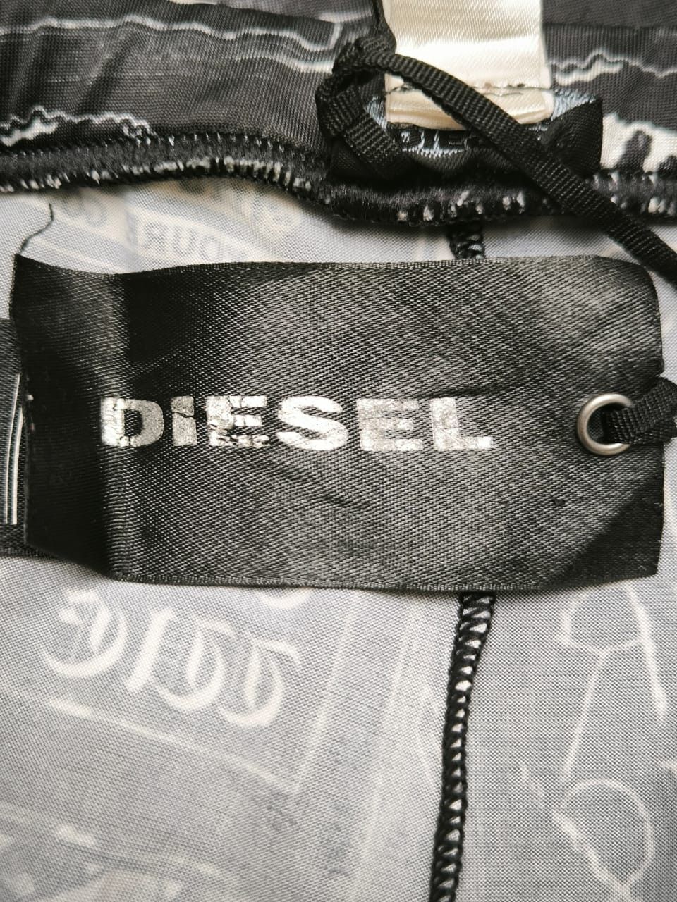 Diesel Black Printed Leggings Diesel Size 27" / US 4 / IT 40 - 8 Thumbnail