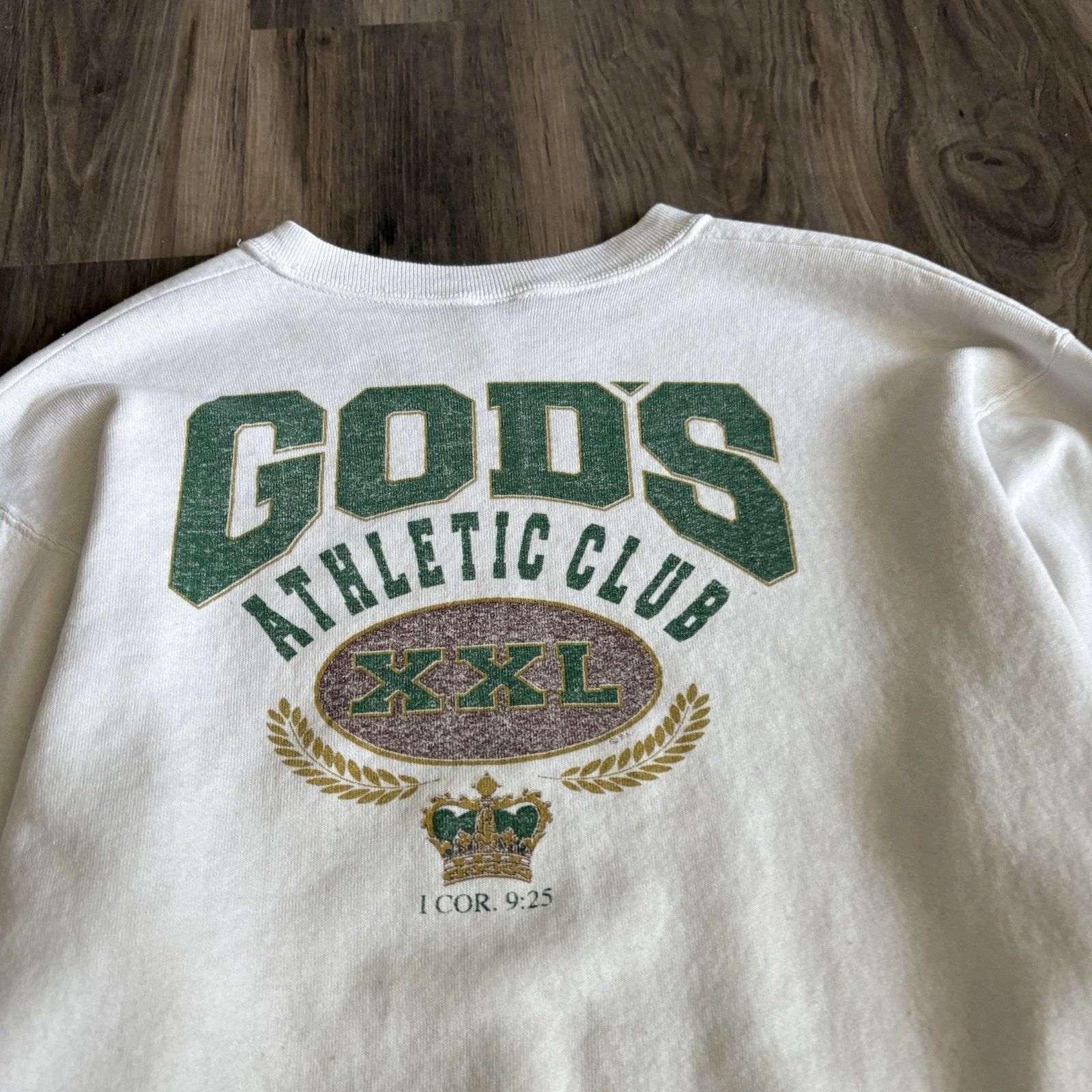 Vintage Vintage 1990s Gods Athletic Club Sweatshirt Size S Size US S / EU 44-46 / 1 - 3 Thumbnail