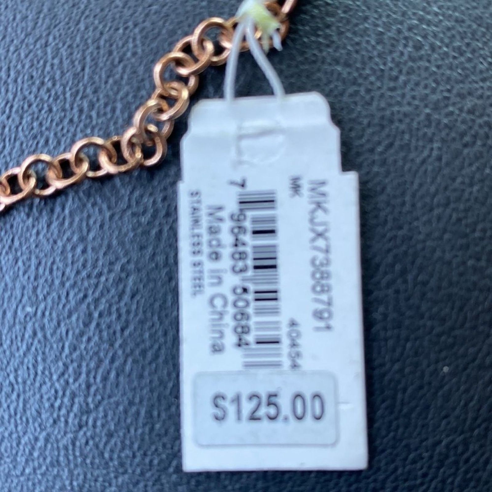 Michael Kors NWT Michael Kors- Rare Rose Gold Color Charm Bracelet Size ONE SIZE - 2 Thumbnail