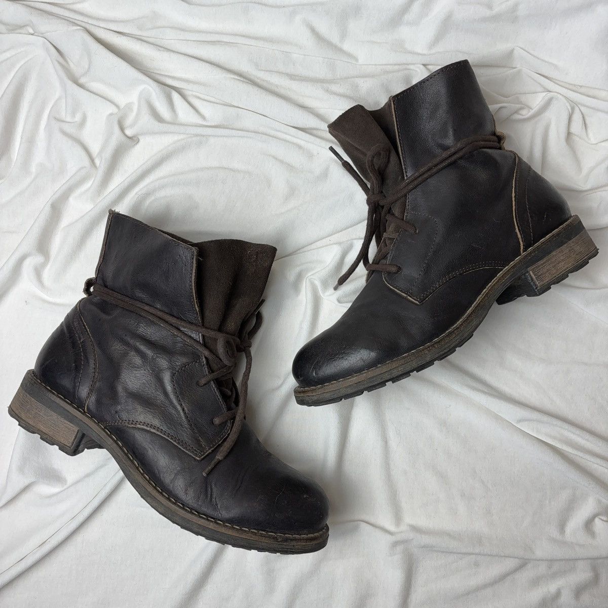 Buffalo London × Vintage Buffalo vintage leather biker boots as 98 style Size US 9 / IT 39 - 2 Thumbnail