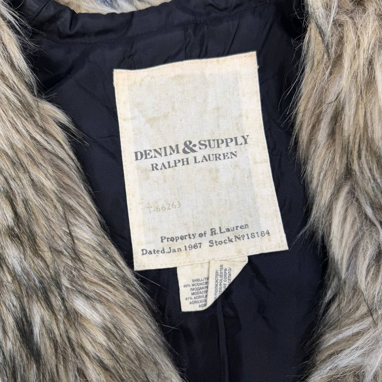 Denim & Supply Ralph Lauren Fur Coat Vest Denim And Supply Ralph Lauren Size S / US 4 / IT 40 - 3 Thumbnail
