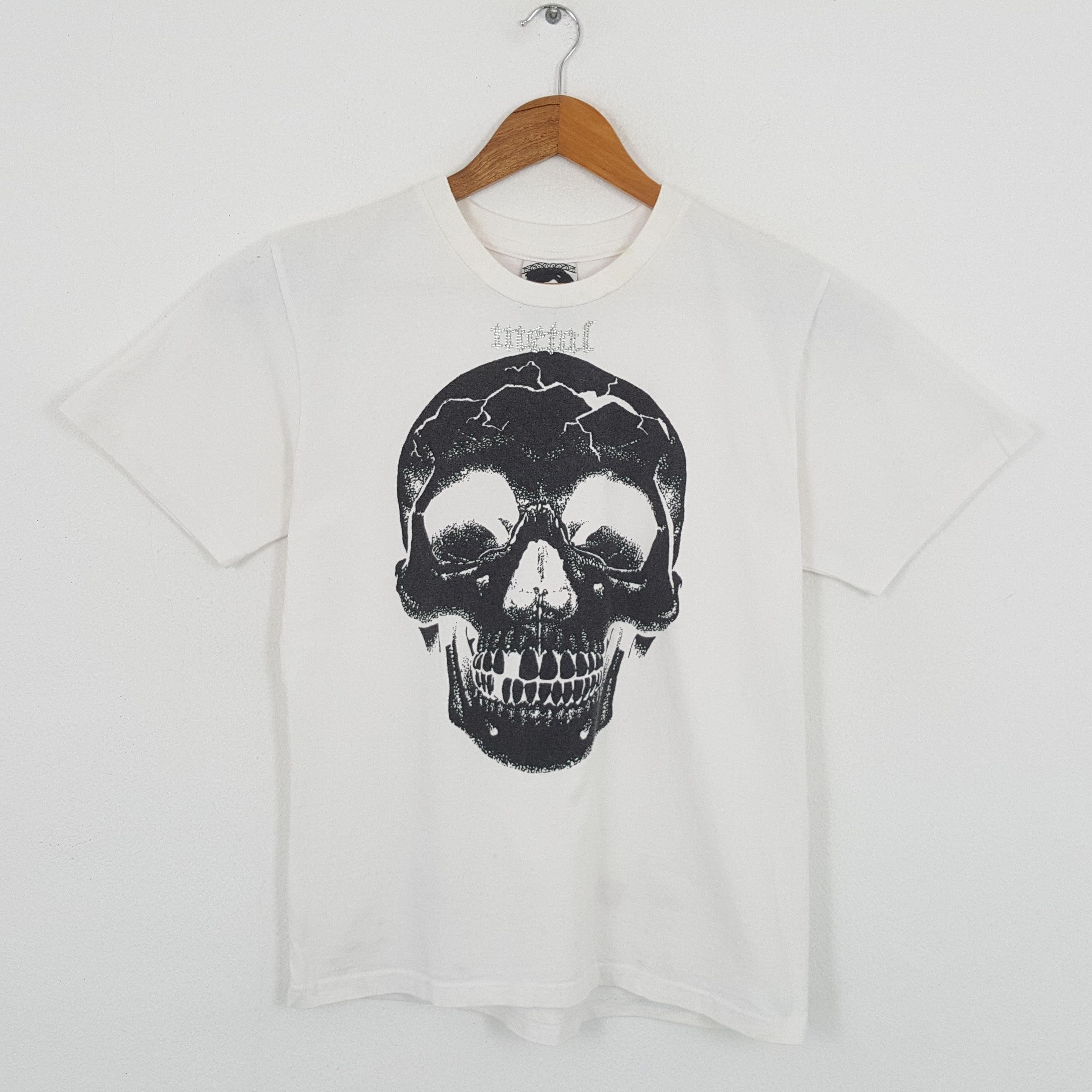 Vintage HYSTERIC GLAMOUR Japanese Skull Design T-Shirts