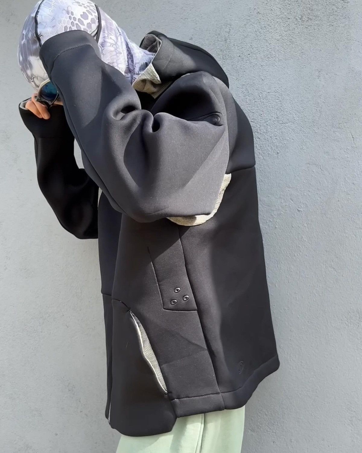 Salomon Salomon 1990s Air Mesh Scuba Neoprene Technical Jacket Size US XL / EU 56 / 4 - 4 Thumbnail