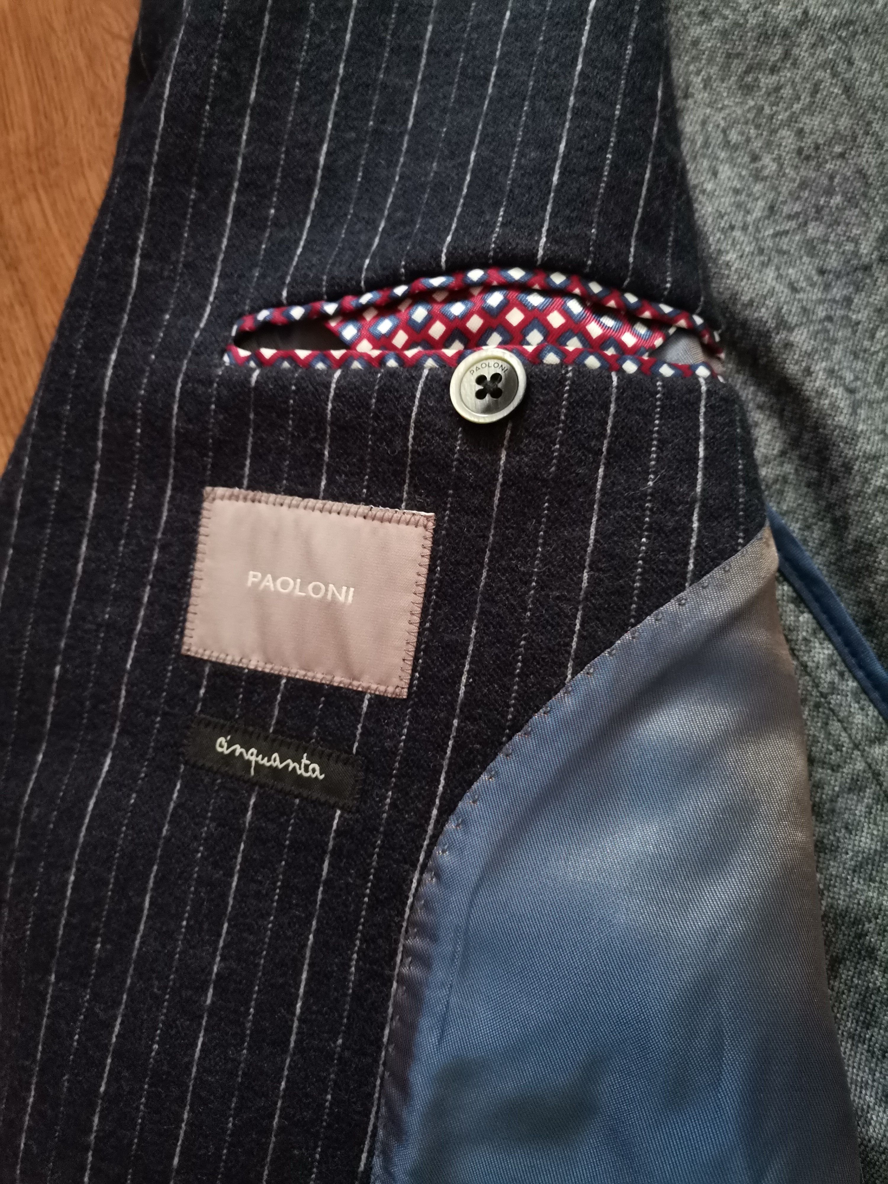 Paoloni Paoloni Striped Blazer Size 40R - 2 Thumbnail