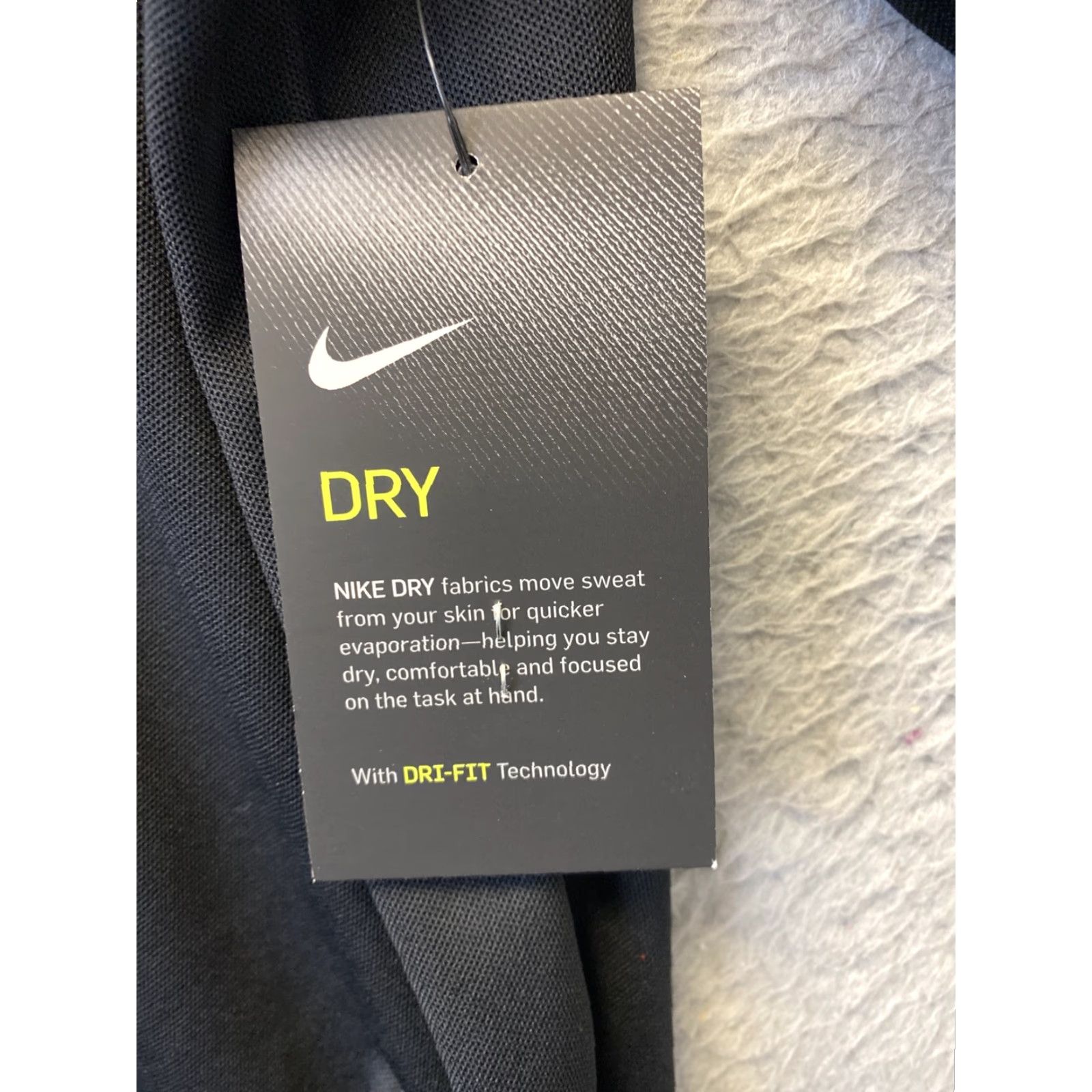 Nike Nike Dri Fit Golf Polo Shirt Black Standard Fit Short Sleeve Men's Large /110-40 Size US L / EU 52-54 / 3 - 5 Thumbnail