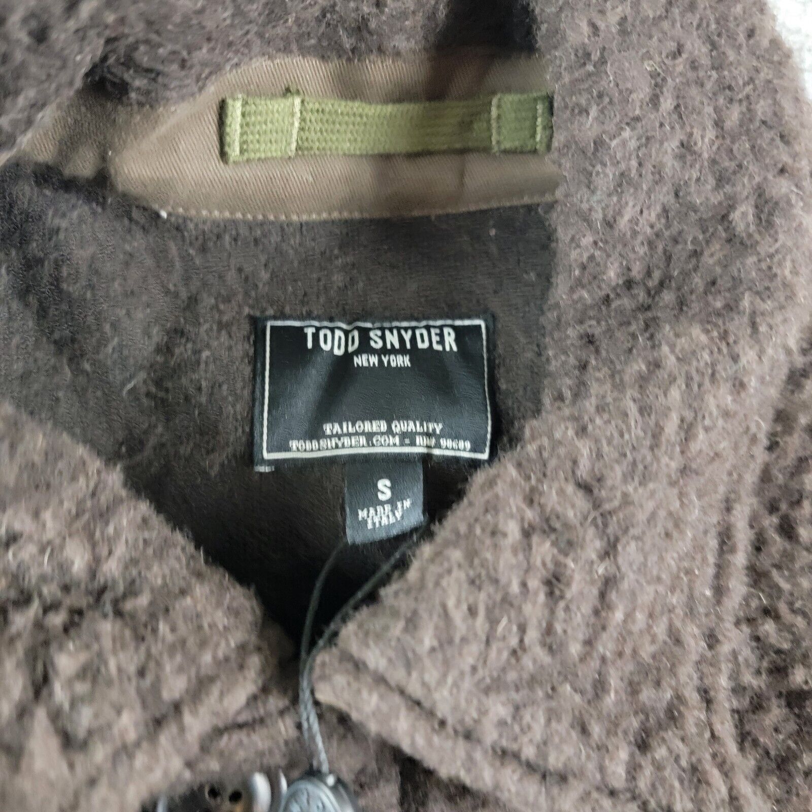 Todd Snyder Todd Snyder Wool Blend Boucle Chore Jacket Brown NWT Italy Size US S / EU 44-46 / 1 - 11 Thumbnail