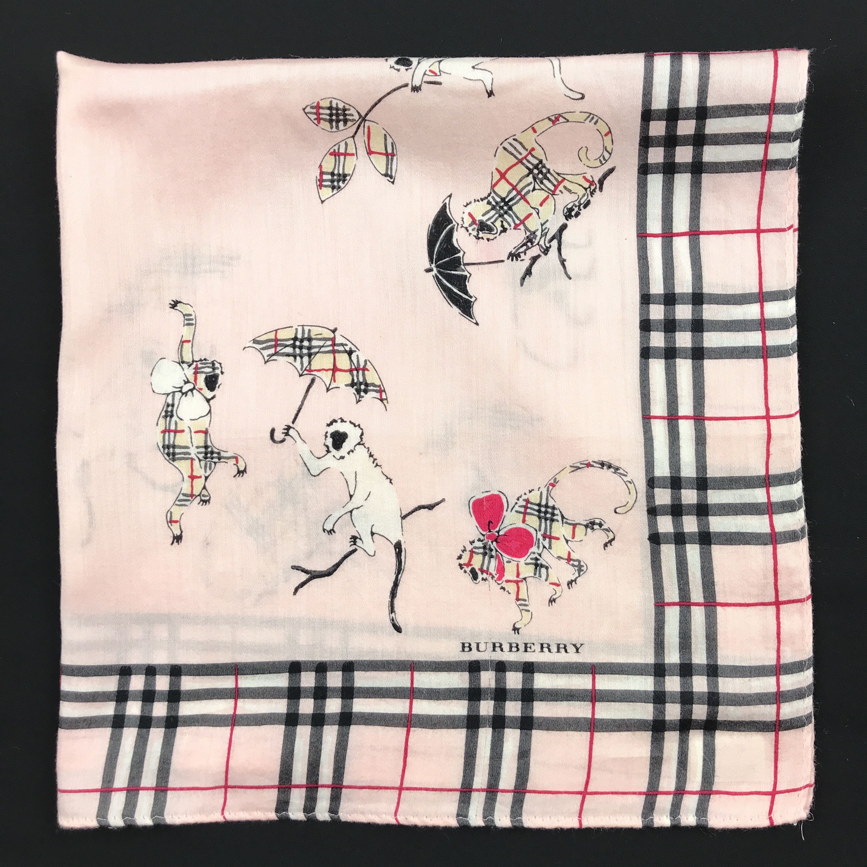 Burberry × Vintage Vintage Burberry Bandana Neckerchief Handkerchief Size ONE SIZE - 2 Thumbnail