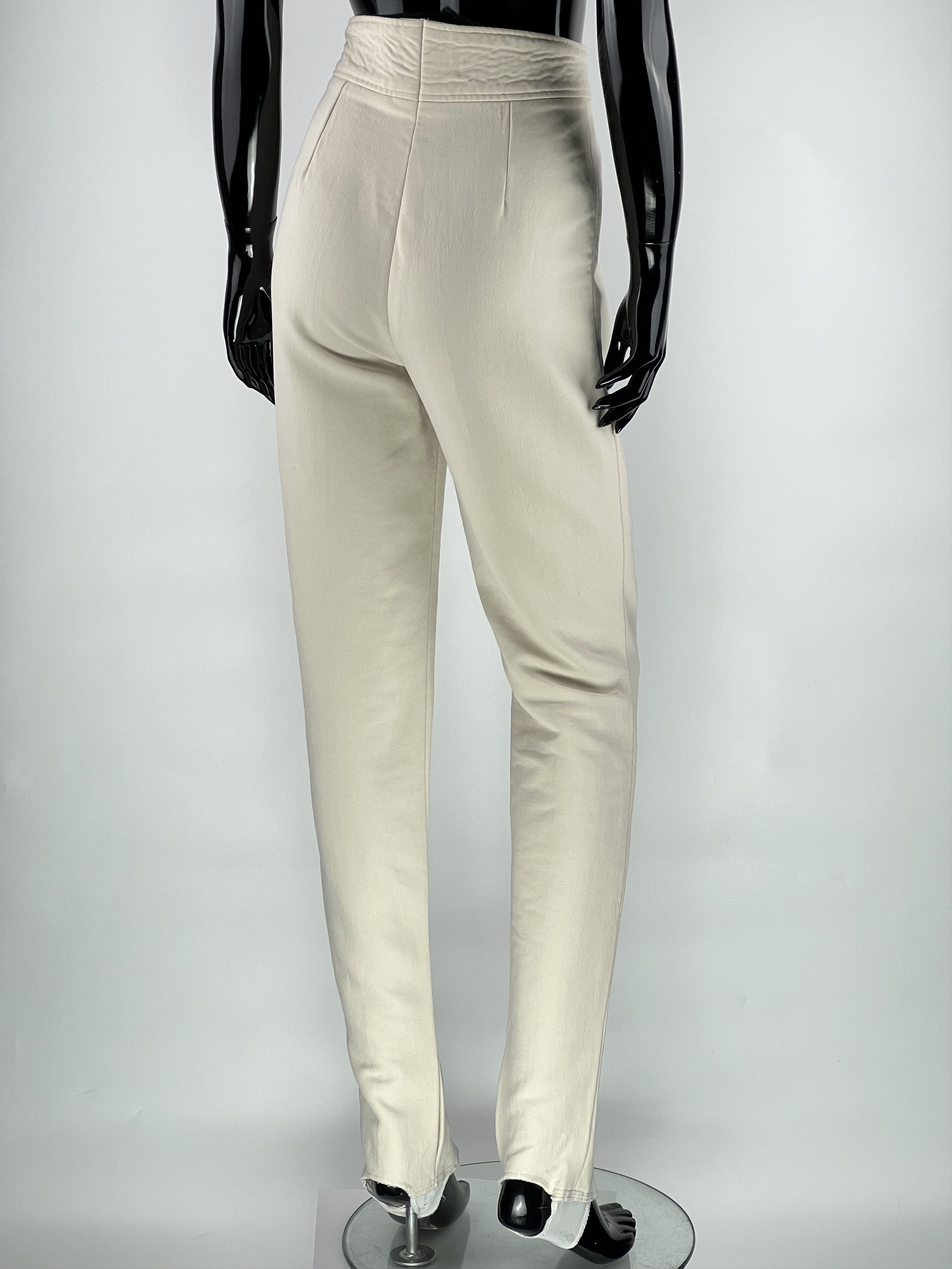 Bogner × Vintage Bogner Vintage Women's Beige Stirrup Ski Pants Size US 8 Size 30" / US 8 / IT 44 - 2 Thumbnail