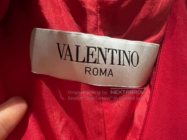 Valentino Valentino A red dress skirt Size M / US 6-8 / IT 42-44 - 3 Thumbnail