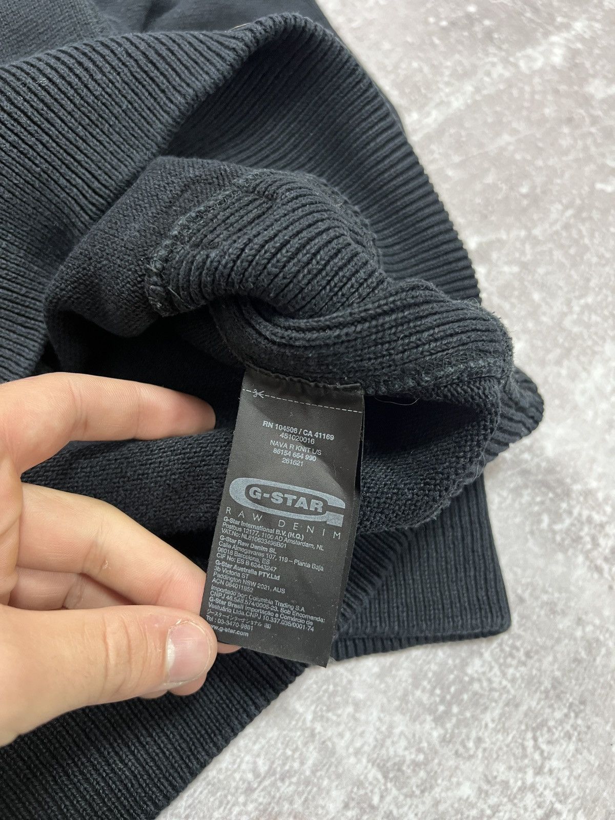 G-Star Vintage G Star Raw Sweater Big Logo Y2K Size US M / EU 48-50 / 2 - 6 Thumbnail